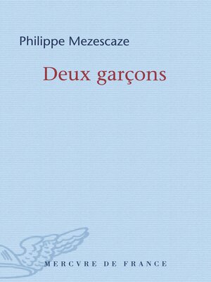 cover image of Deux garçons